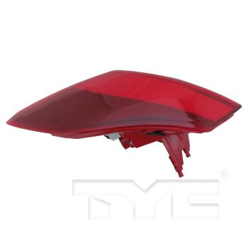 2017 Hyundai Tucson Tail Light Assembly Right Outer TYC 11685100 image 3 of 4