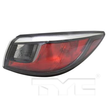 2016 Scion iA Tail Light Assembly Right Outer TYC 11685700 image 1 of 4