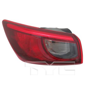 2019 Mazda CX-3 Tail Light Assembly Left Outer TYC 11686000 image 1 of 4