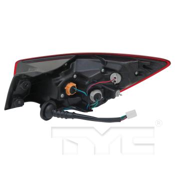 2019 Mazda CX-3 Tail Light Assembly Left Outer TYC 11686000 image 2 of 4