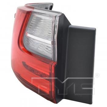 2017 Lexus ES350 Tail Light Assembly Left Outer TYC 116862009 image 3 of 4