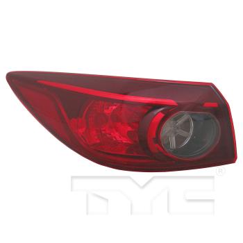 2015 Mazda 3 Tail Light Assembly Left Outer TYC 11687400 image 1 of 4