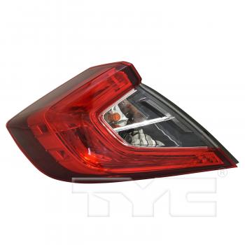 2021 Honda Civic Tail Light Assembly Left Outer TYC 116878009 image 1 of 4