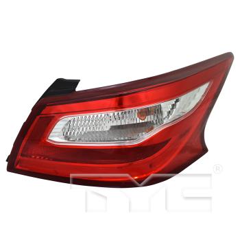 2017 Nissan Altima Tail Light Assembly Right Outer TYC 116887009 image 1 of 4