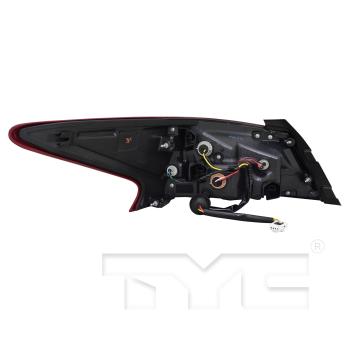 2017 Nissan Altima Tail Light Assembly Right Outer TYC 116887009 image 2 of 4