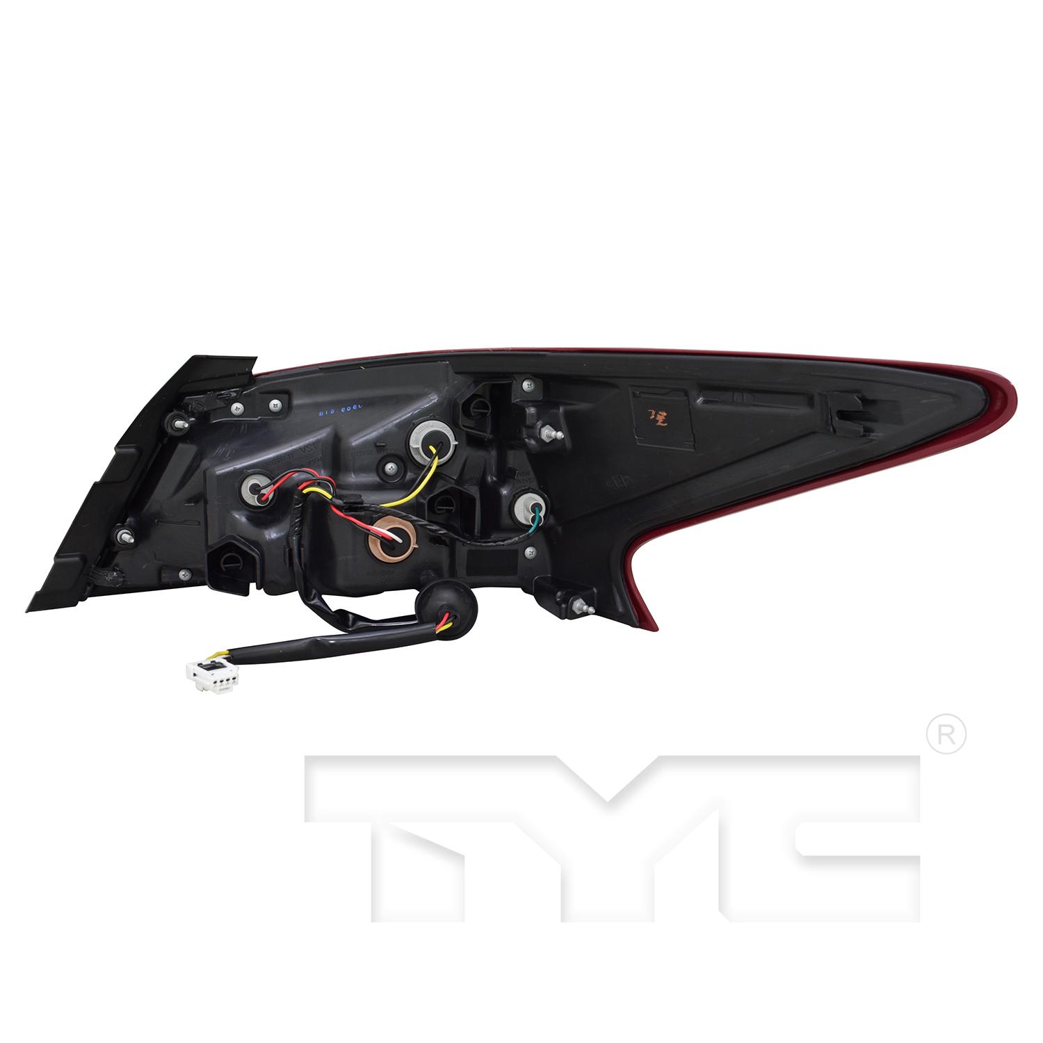 TYC 11688800 - Tail Light Assembly TYC 11688800 Tail Light Assembly product image 2 of 6