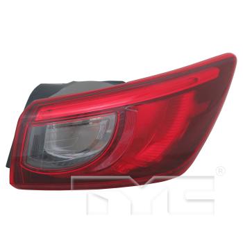 2017 Mazda CX-3 Tail Light Assembly Right Outer TYC 11690100 image 1 of 4