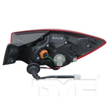 2017 Mazda CX-3 Tail Light Assembly Left Outer TYC 11690200 image 2 of 4