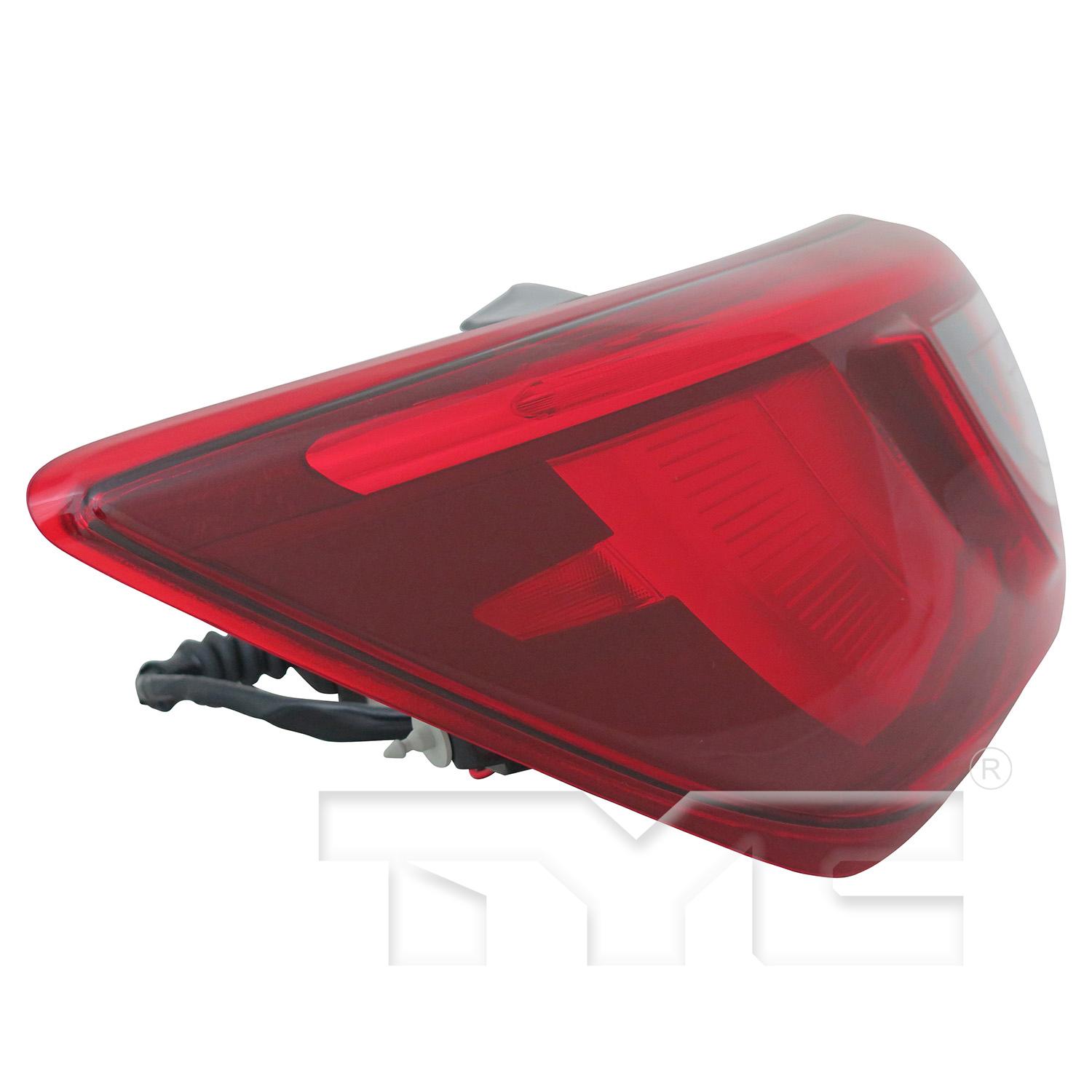 TYC 11690200 - Tail Light Assembly TYC 11690200 Tail Light Assembly product image 4 of 6