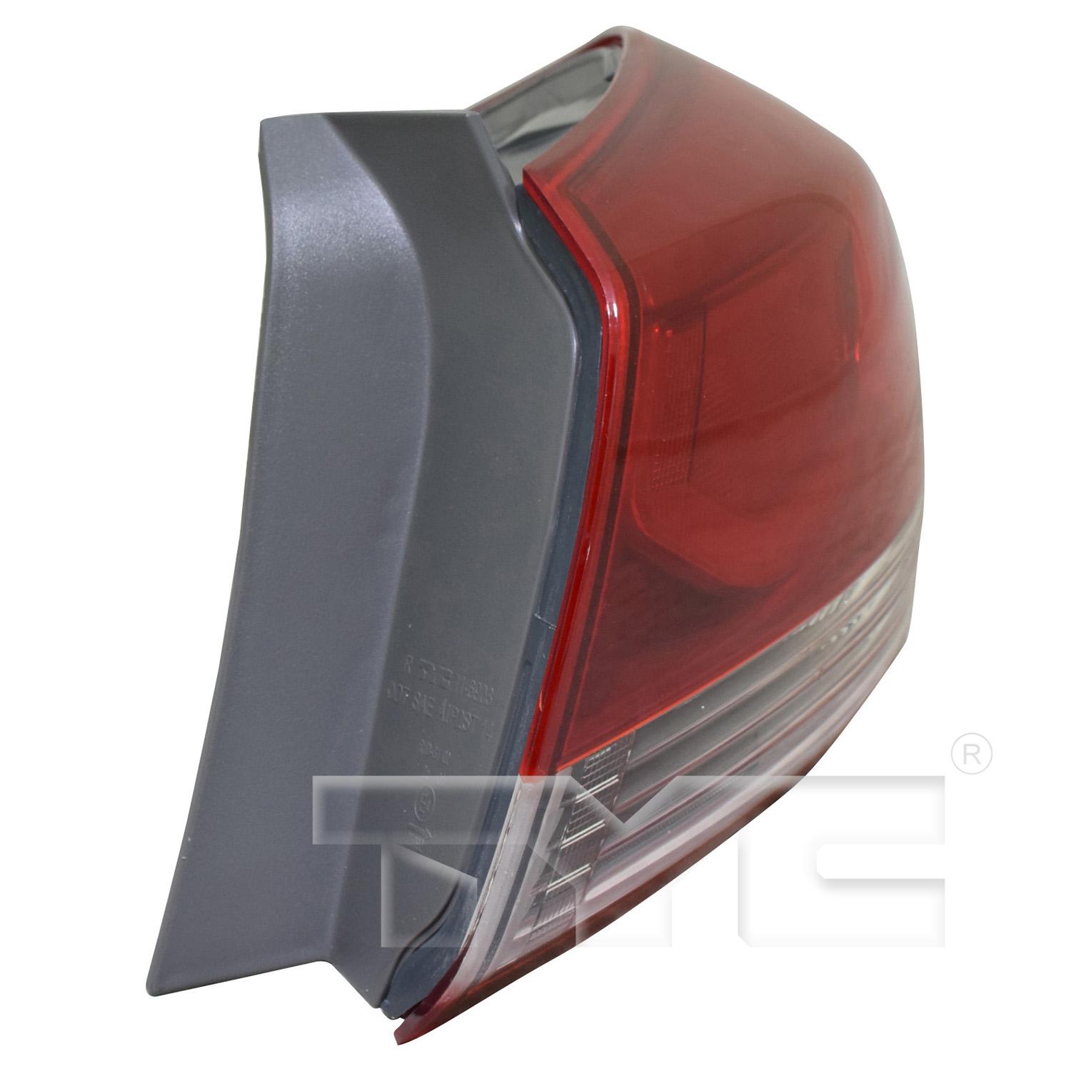 TYC 11690300 Tail Light Assembly product image 3 of 6