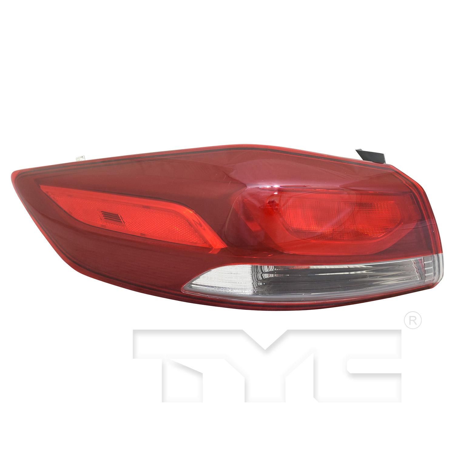 TYC 11690400 Tail Light Assembly product image 1 of 6