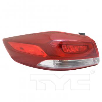 2018 Hyundai Elantra Tail Light Assembly Left Outer TYC 116908009 image 1 of 4