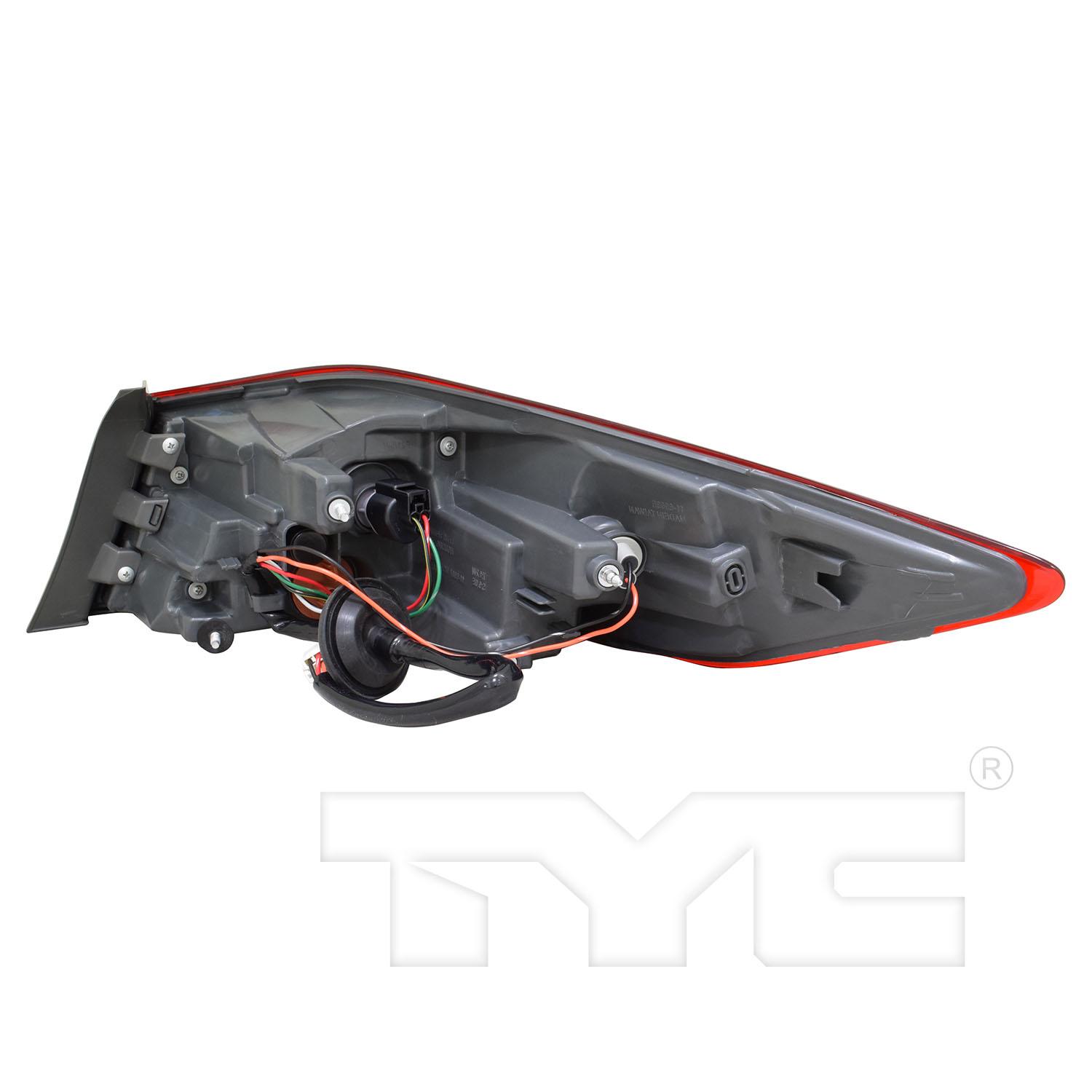 TYC 116908009 Tail Light Assembly product image 2 of 6