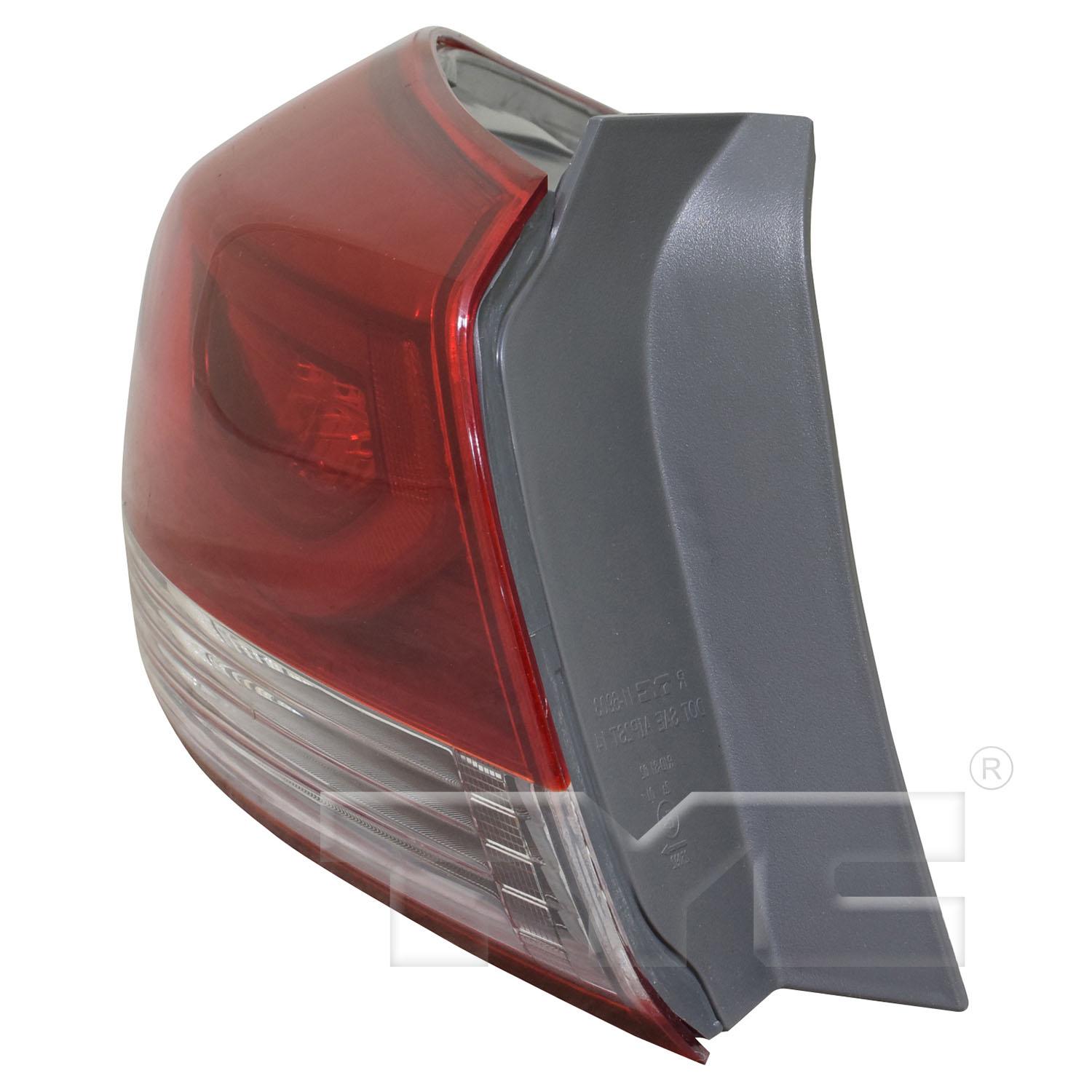 TYC 116908009 Tail Light Assembly product image 3 of 6