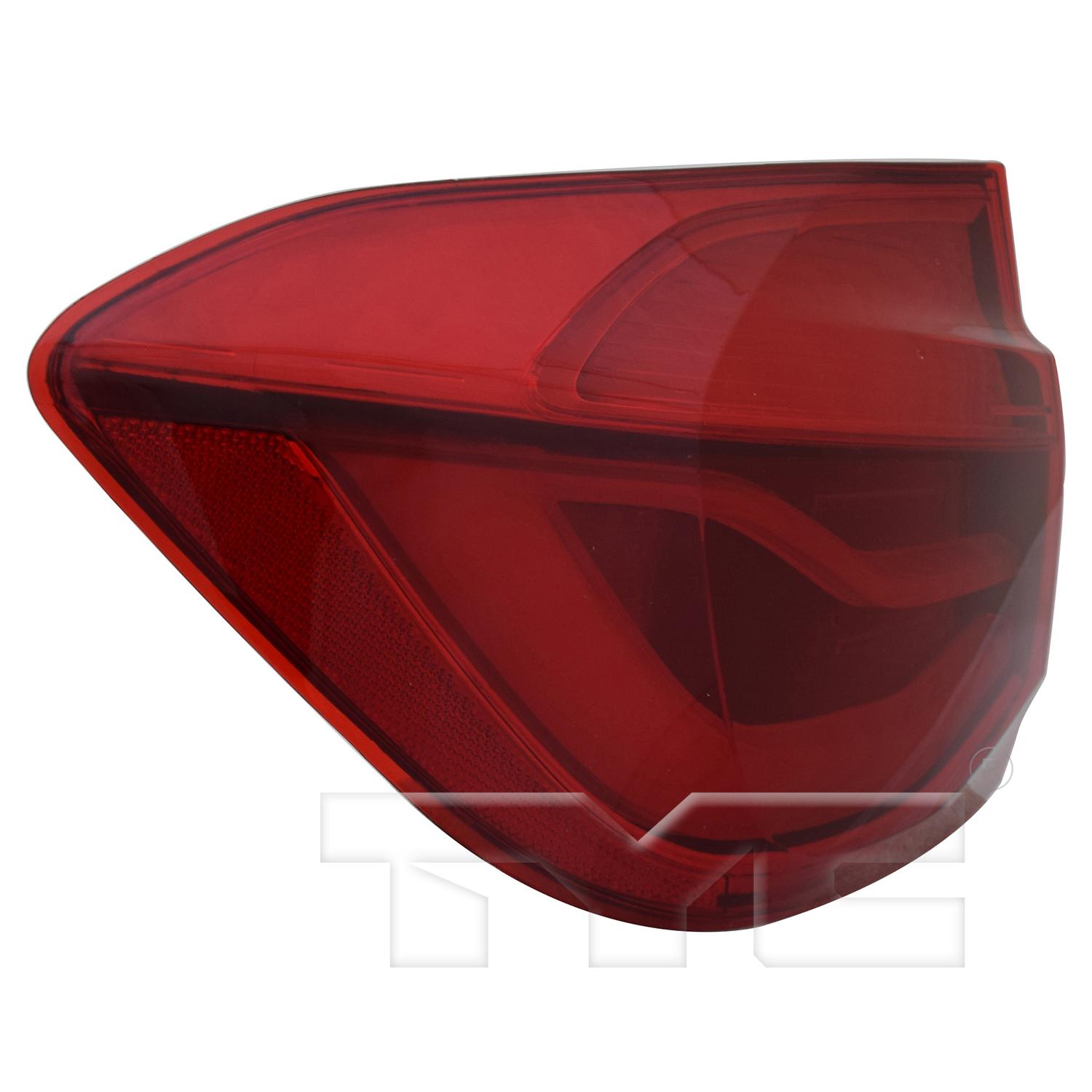 TYC 11691000 Tail Light Assembly product image 4 of 6