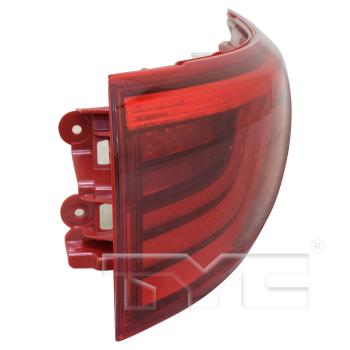 2017 Kia Sportage Tail Light Assembly Right Outer TYC 11691300 image 3 of 4
