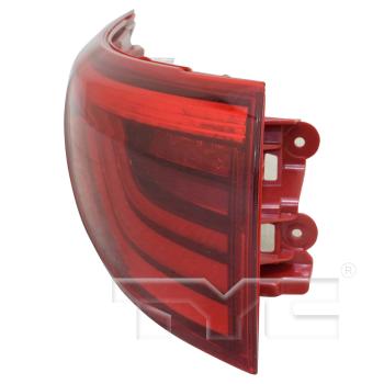 2017 Kia Sportage Tail Light Assembly Left Outer TYC 11691400 image 3 of 4