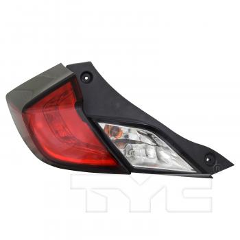 2018 Honda Civic Tail Light Assembly Left Outer TYC 11693000 image 1 of 4