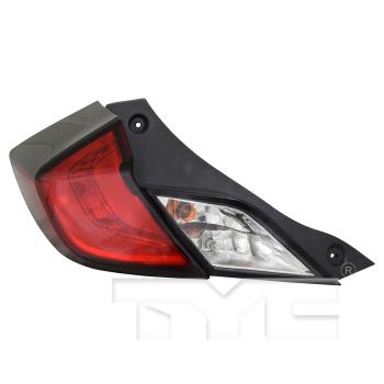 TYC 11693000 Tail Light Assembly product image 10 of 12