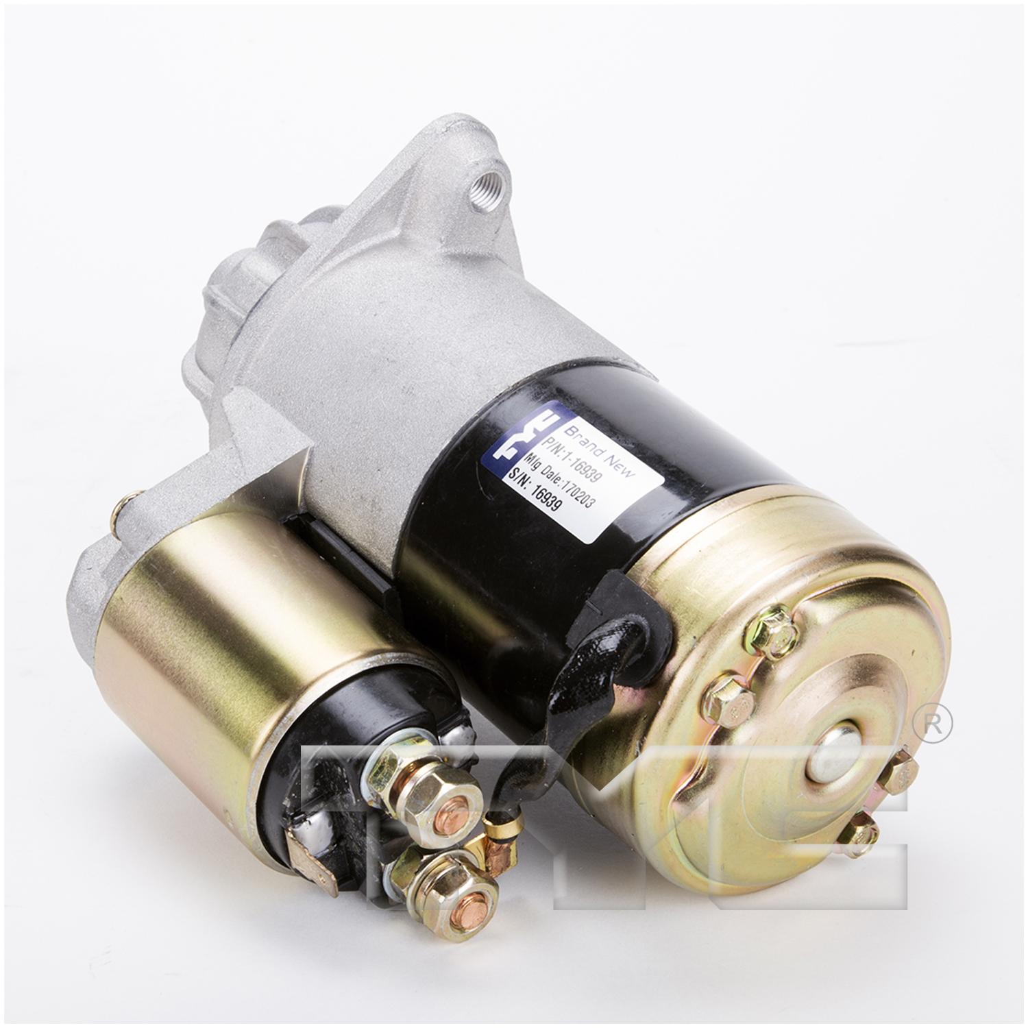 TYC 116939 - Starter Motor TYC 116939 Starter Motor product image 2 of 4