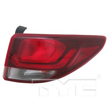 2019 Hyundai Santa Fe XL Tail Light Assembly Right Outer TYC 11693900 image 1 of 4
