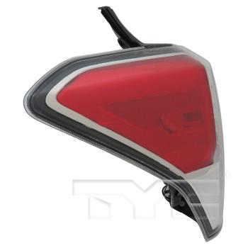 2017 Subaru Forester Tail Light Assembly Left TYC 11695400 image 4 of 4