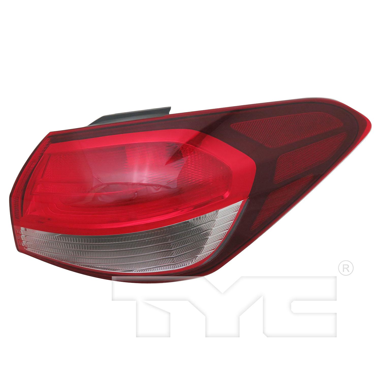TYC 11696700 - Tail Light Assembly TYC 11696700 Tail Light Assembly product image 1 of 12