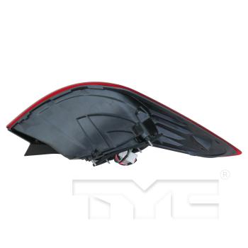 2018 Kia Forte Tail Light Assembly Right Outer TYC 11696700 image 4 of 4