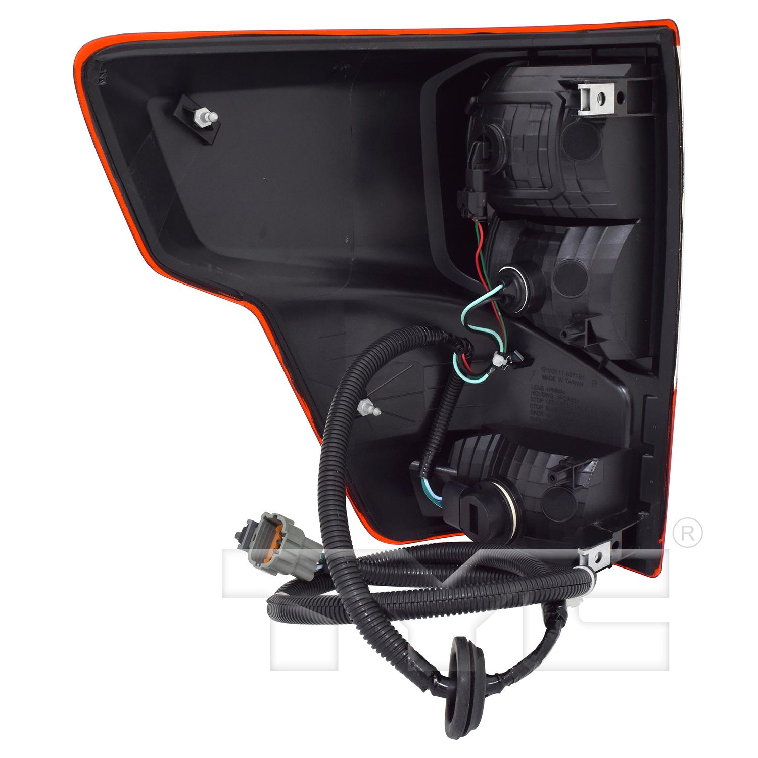 TYC 11697100 - Tail Light Assembly TYC 11697100 Tail Light Assembly product image 2 of 6