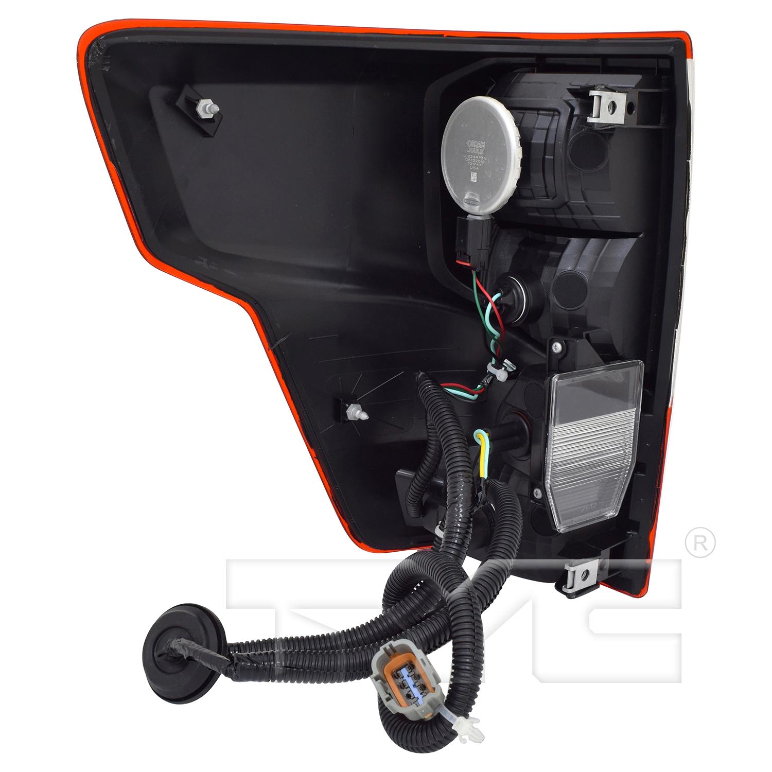 TYC 11697180 - Tail Light Assembly TYC 11697180 Tail Light Assembly product image 2 of 6