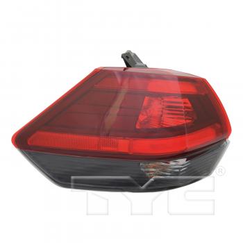 2018 Nissan Rogue Tail Light Assembly Left Outer TYC 11697490 image 1 of 4