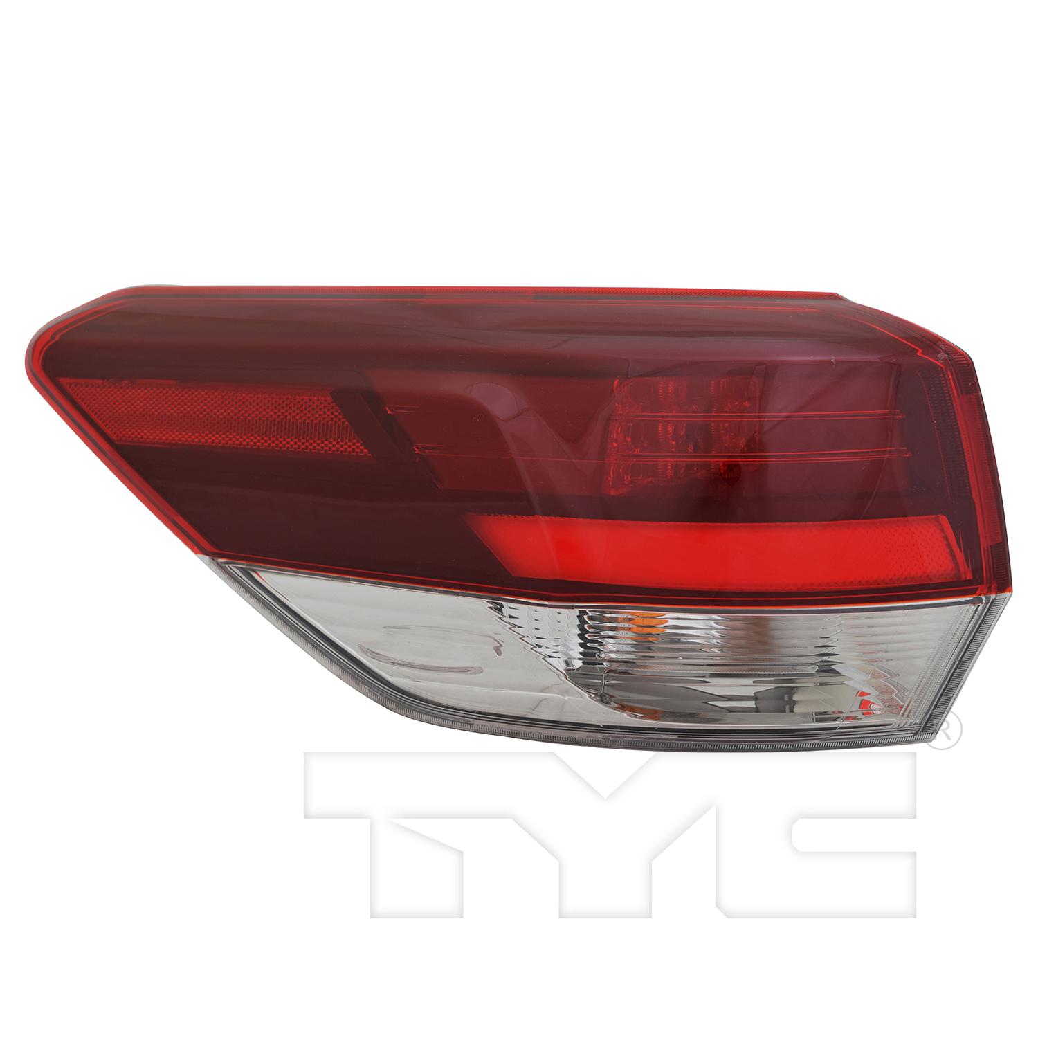 TYC 11697880 - Tail Light Assembly TYC 11697880 Tail Light Assembly product image 1 of 6