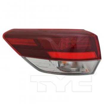 2019 Toyota Highlander Tail Light Assembly Left Outer TYC 11697880 image 1 of 4