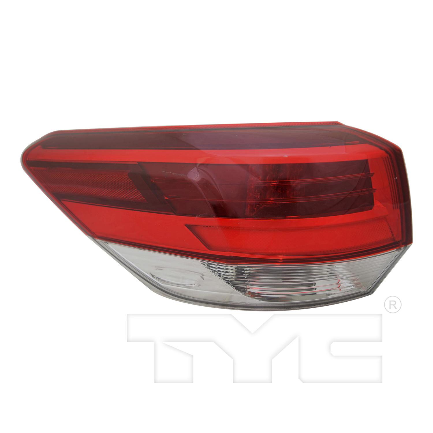 TYC 11697890 - Tail Light Assembly TYC 11697890 Tail Light Assembly product image 1 of 6