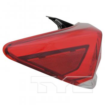 2021 Subaru Crosstrek Tail Light Assembly Left Outer TYC 116990909 image 4 of 4