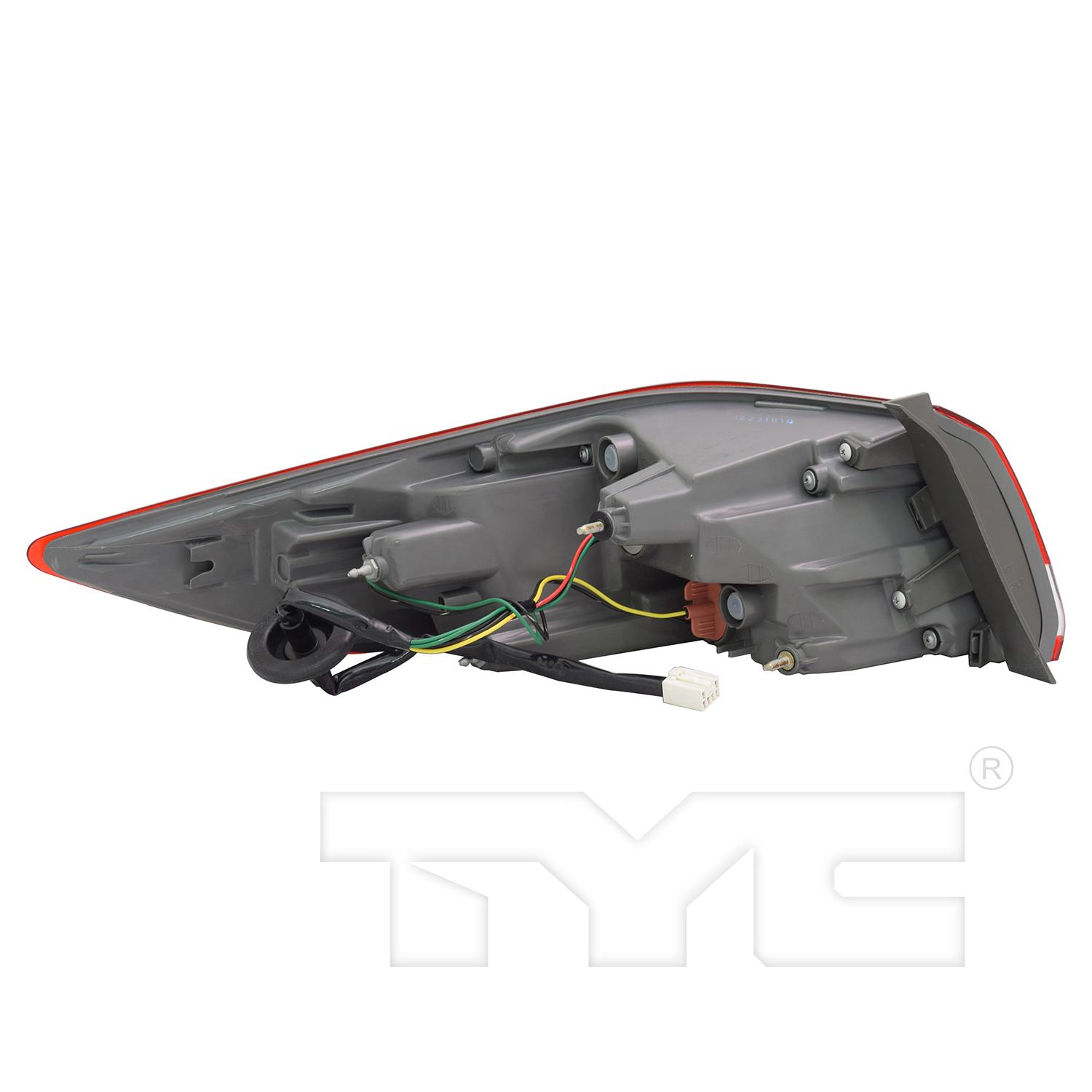 TYC 116993009 Tail Light Assembly product image 2 of 6
