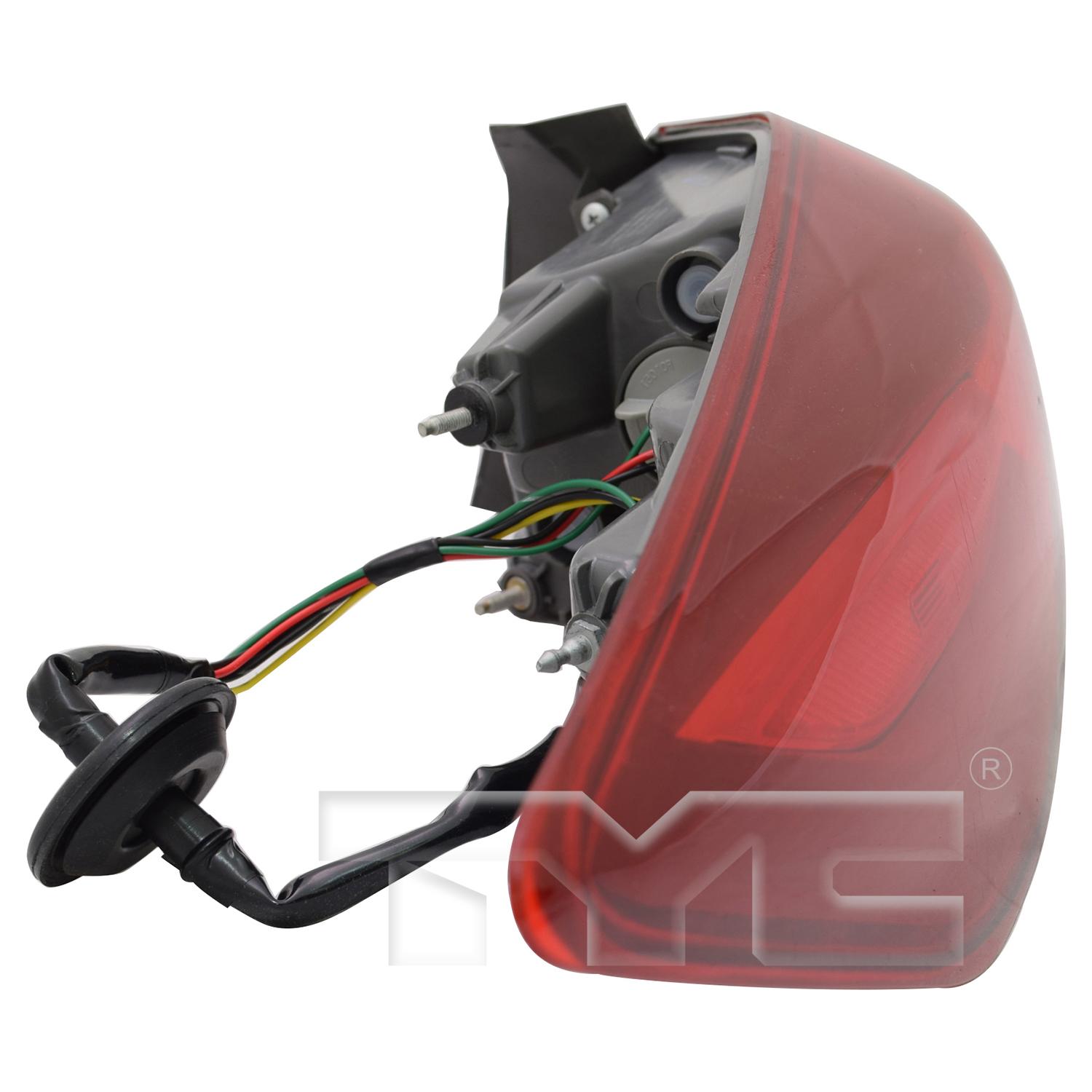 TYC 11699400 Tail Light Assembly product image 4 of 6