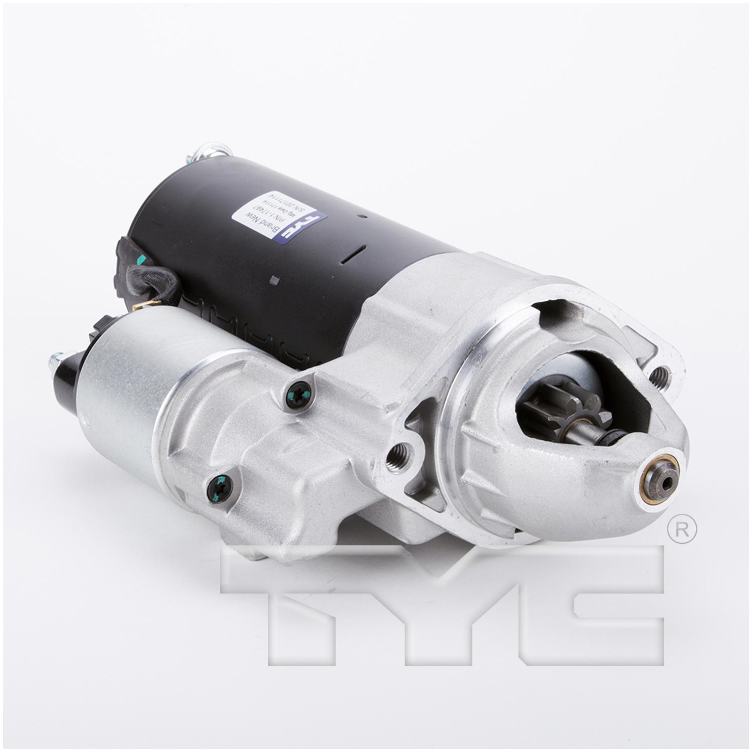 TYC 117497 Starter Motor product image 1 of 4