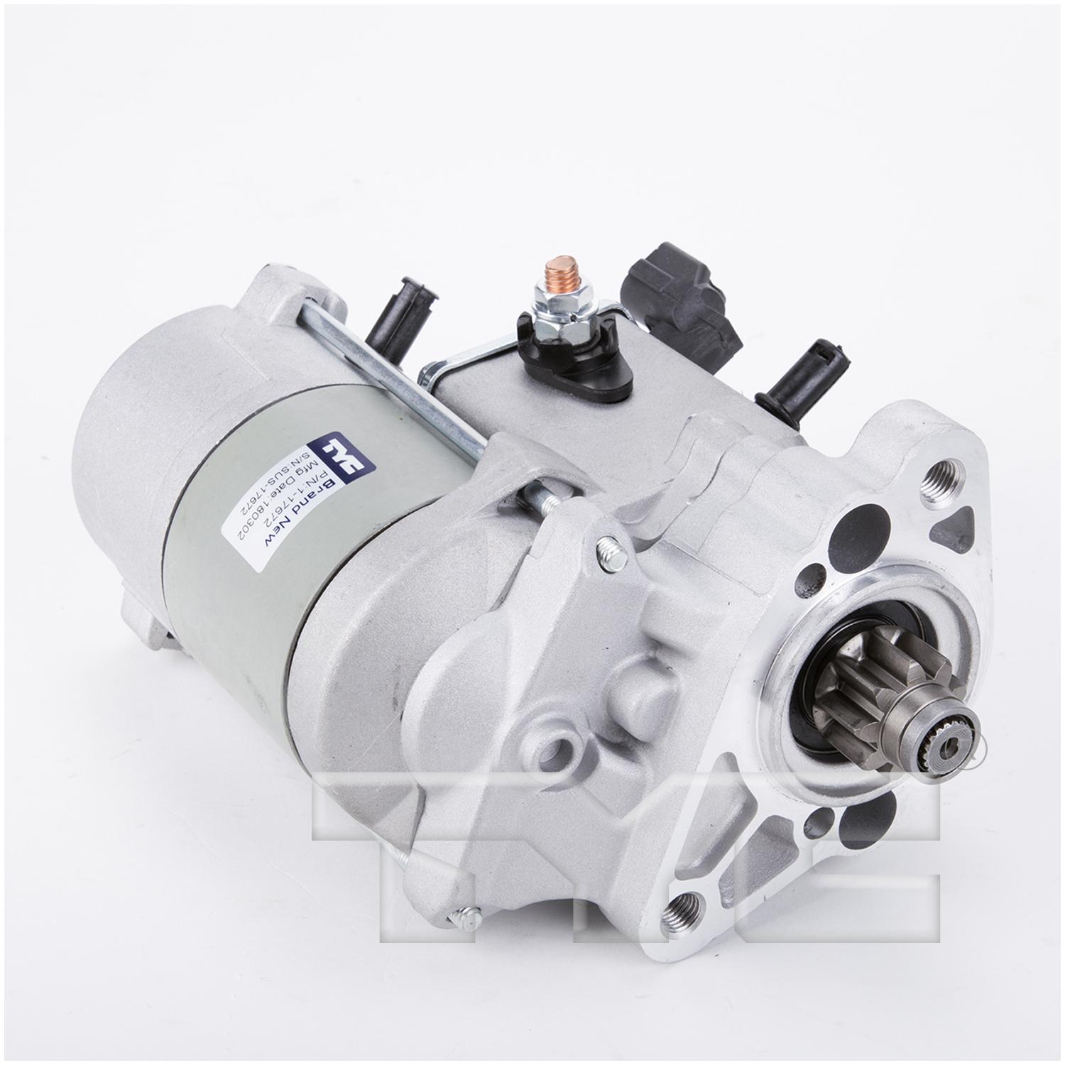 TYC 117672 Starter Motor product image 1 of 4