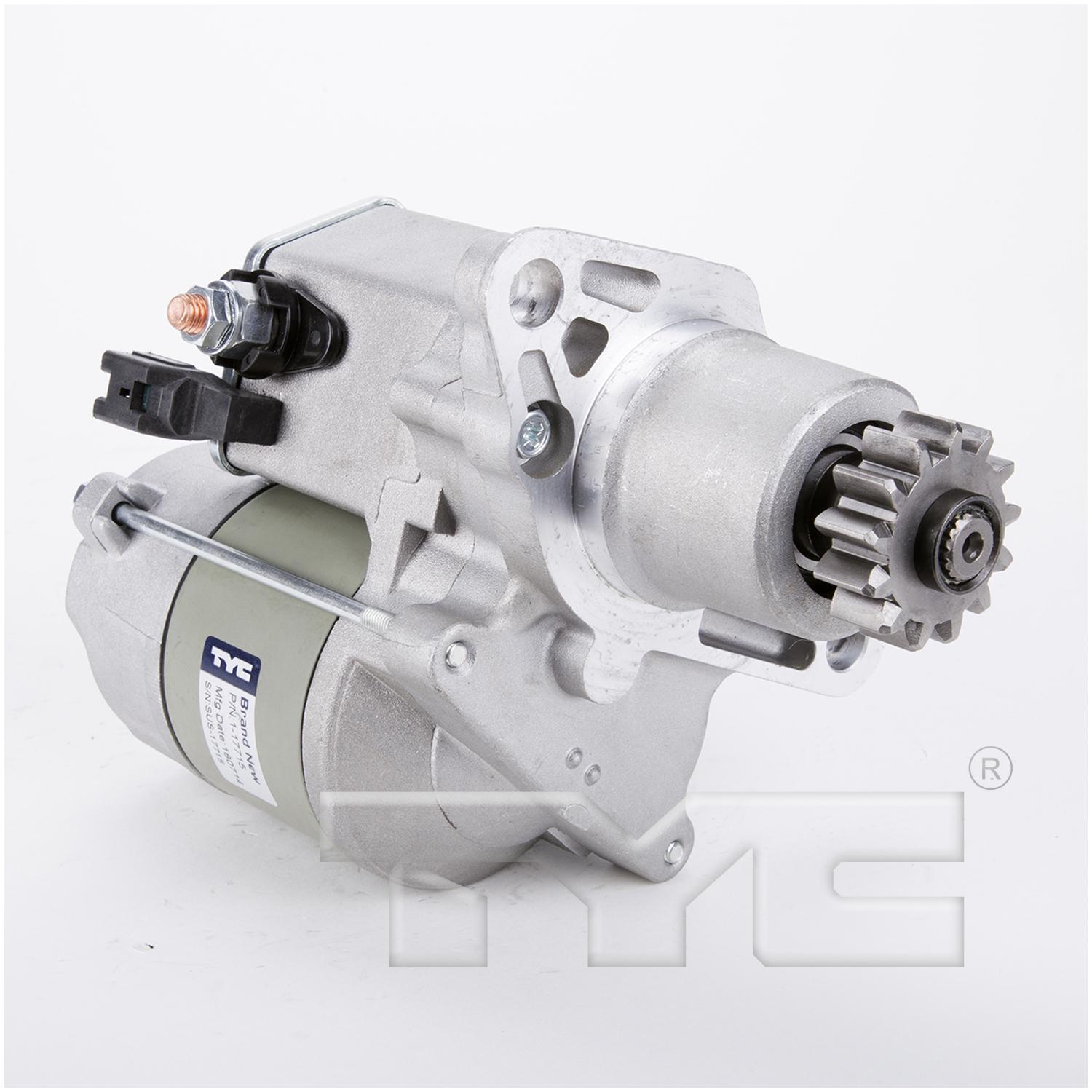 TYC 117715 Starter Motor product image 1 of 4