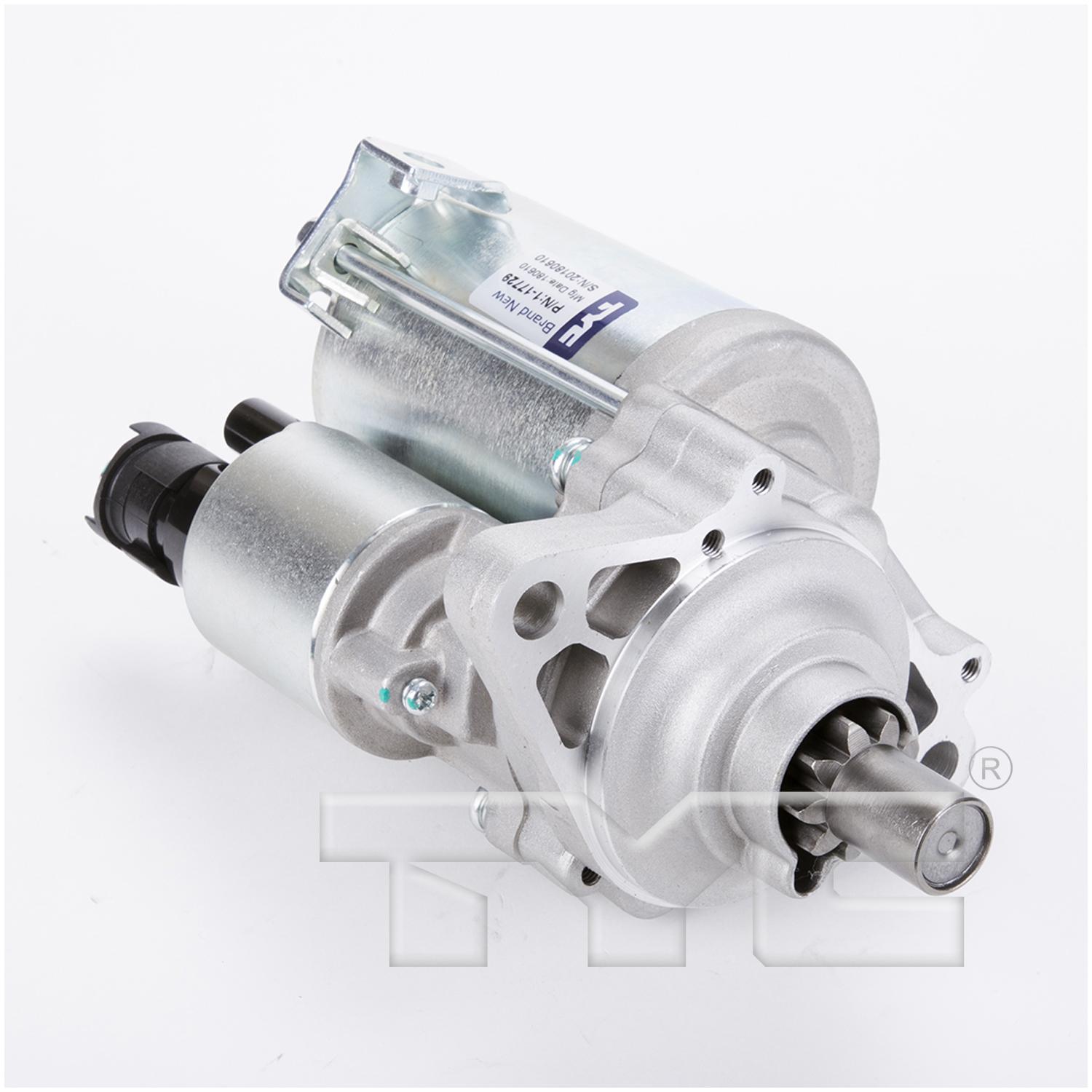TYC 117729 - Starter Motor TYC 117729 Starter Motor product image 1 of 4