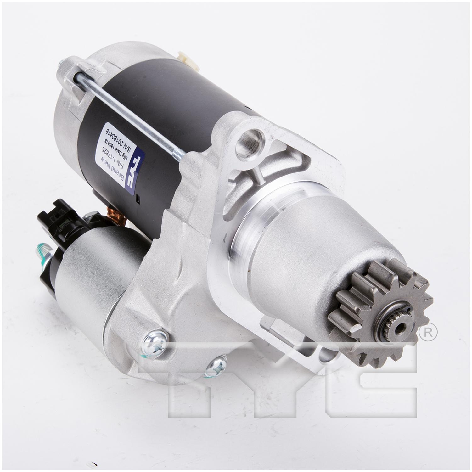 TYC 117825 - Starter Motor TYC 117825 Starter Motor product image 1 of 4