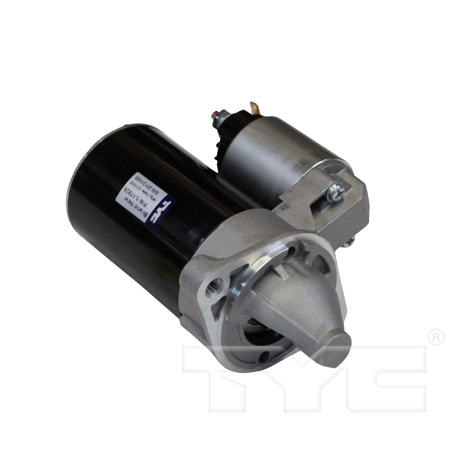 TYC 117826 - Starter Motor TYC 117826 Starter Motor product image 2 of 4