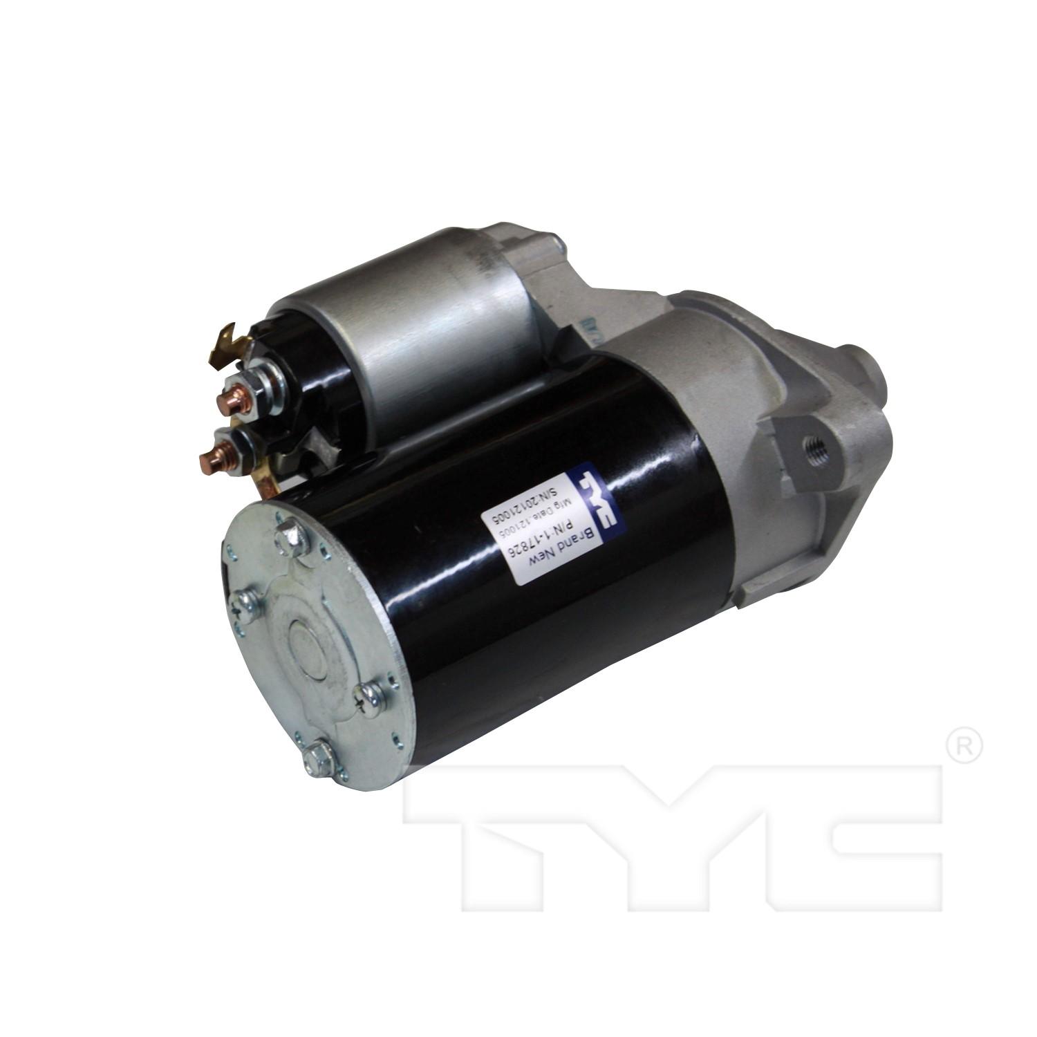 TYC 117826 - Starter Motor TYC 117826 Starter Motor product image 3 of 4