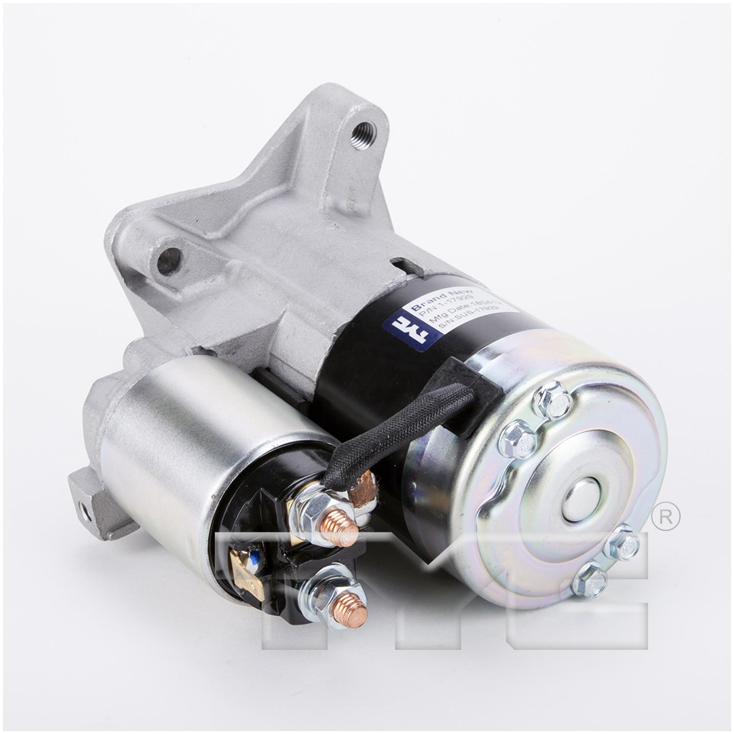 TYC 117929 - Starter Motor TYC 117929 Starter Motor product image 2 of 4