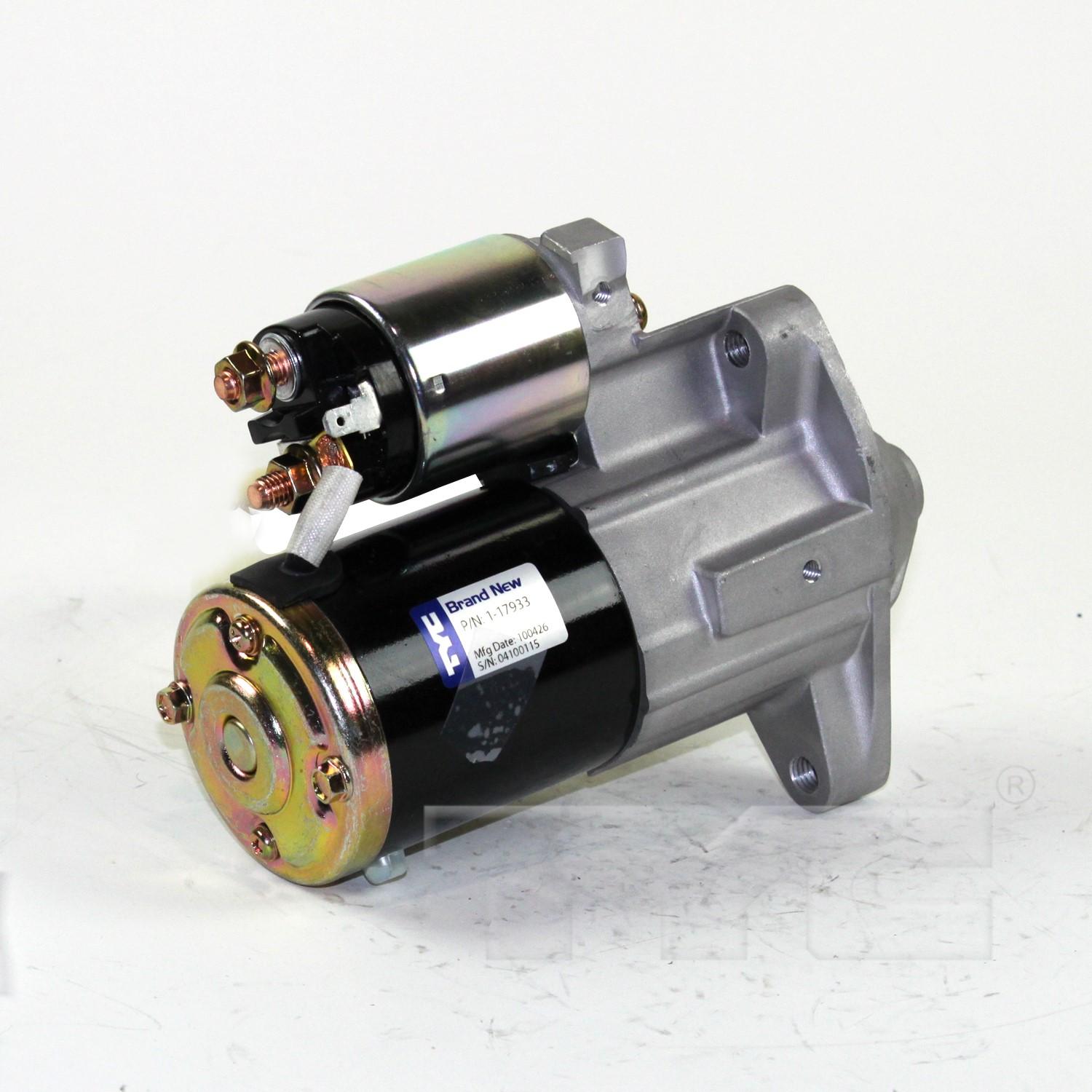 TYC 117933 Starter Motor product image 3 of 4