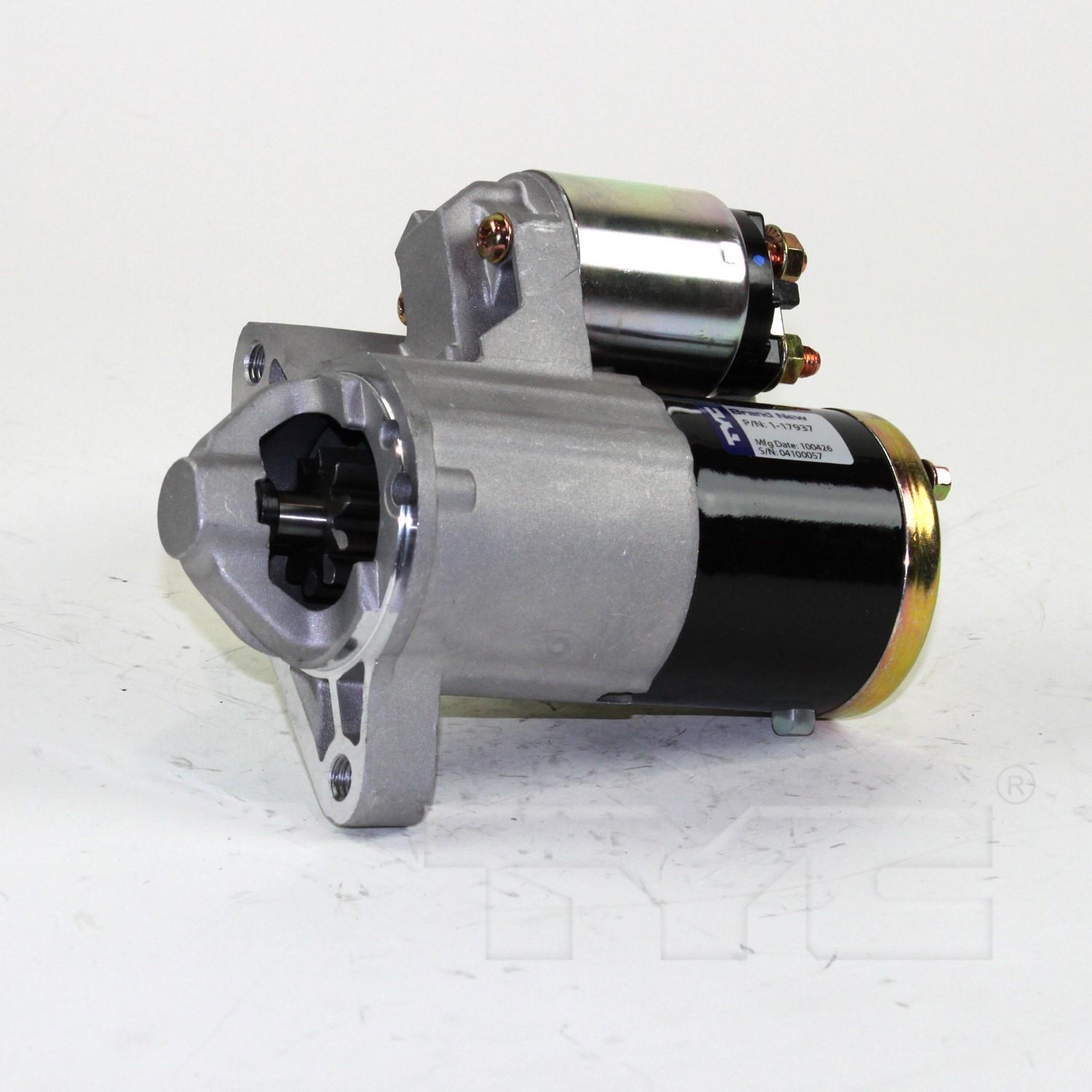 TYC 117937 - Starter Motor TYC 117937 Starter Motor product image 1 of 4