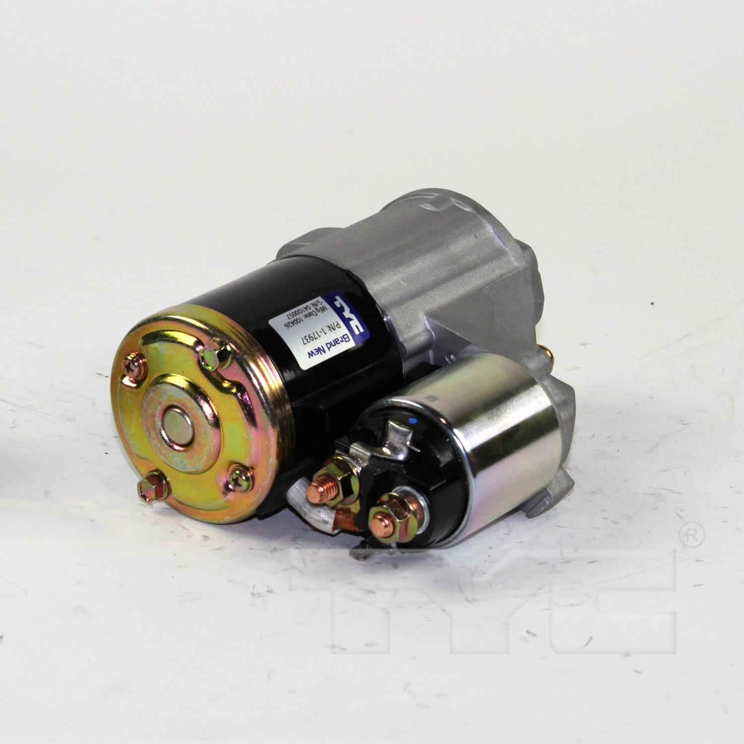 TYC 117937 - Starter Motor TYC 117937 Starter Motor product image 3 of 4