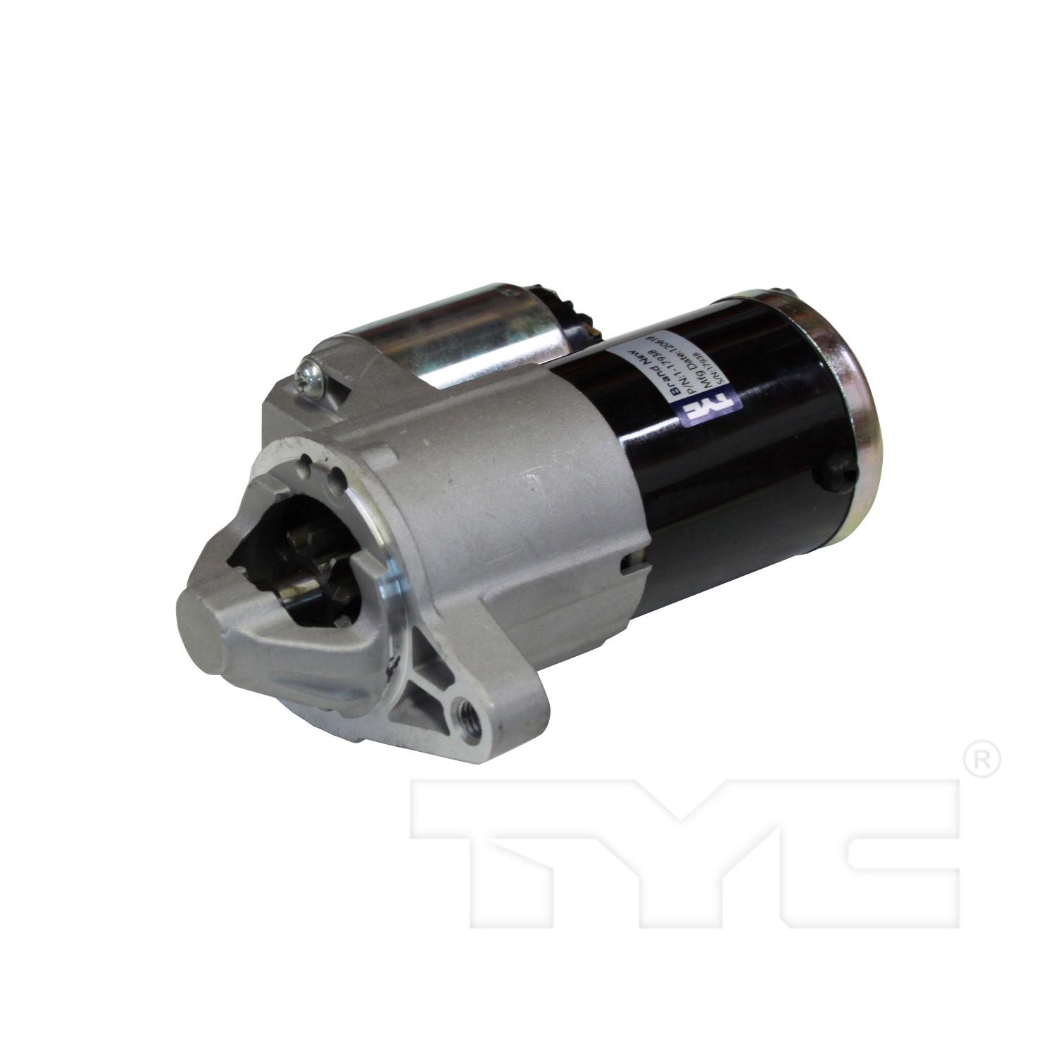 TYC 117938 - Starter Motor TYC 117938 Starter Motor product image 1 of 4