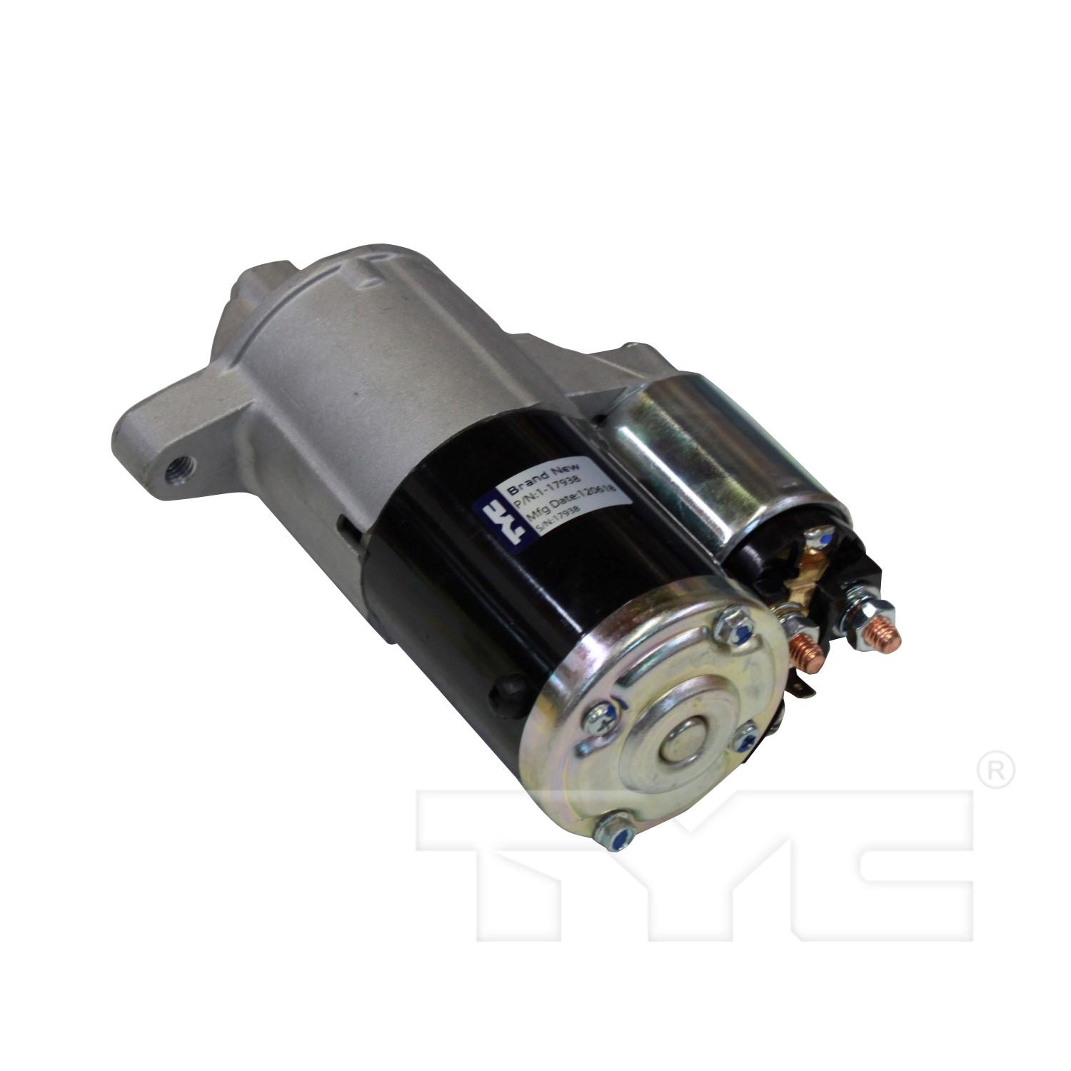 TYC 117938 - Starter Motor TYC 117938 Starter Motor product image 4 of 4